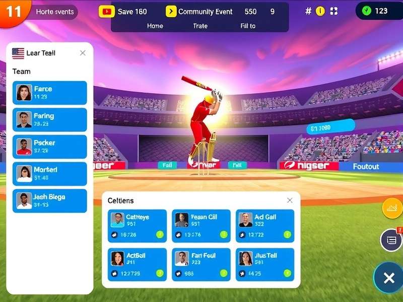 Indore Super Strikers gameplay screenshot showing batting action